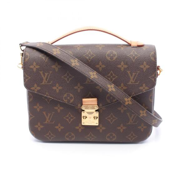 Louis Vuitton Handbags - Louis Vuitton Metis Handbag Canvas Leather Monogram Brown